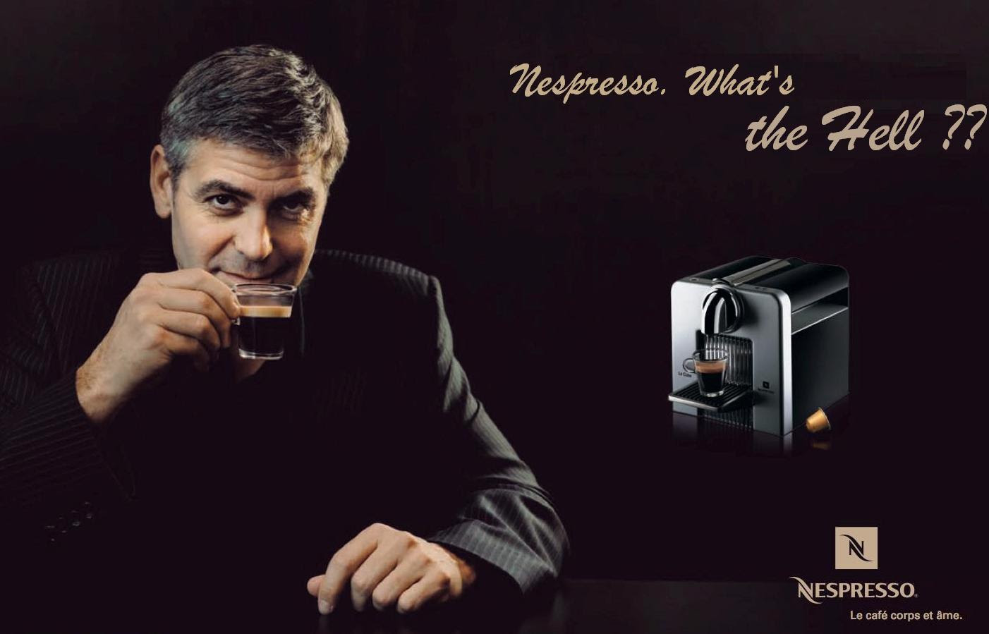 nespresso what's the hell clooney