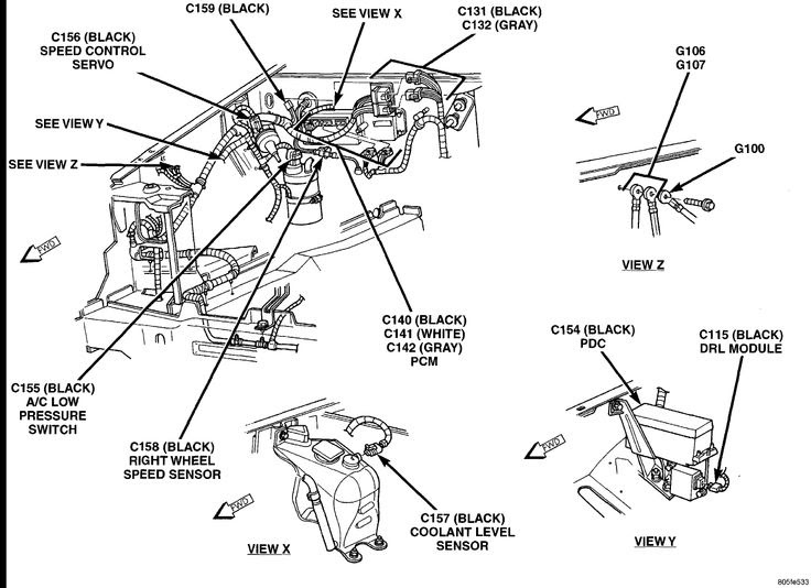 1996 Jeep Cherokee Spark Plug Wiring Diagram