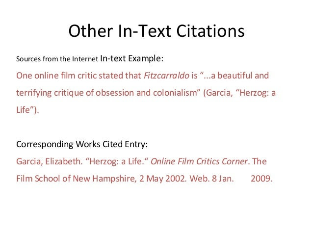 Citation Machine Apa Film