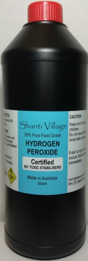 Hydrogen Peroxide -35% Certified Food Grade 500ml
