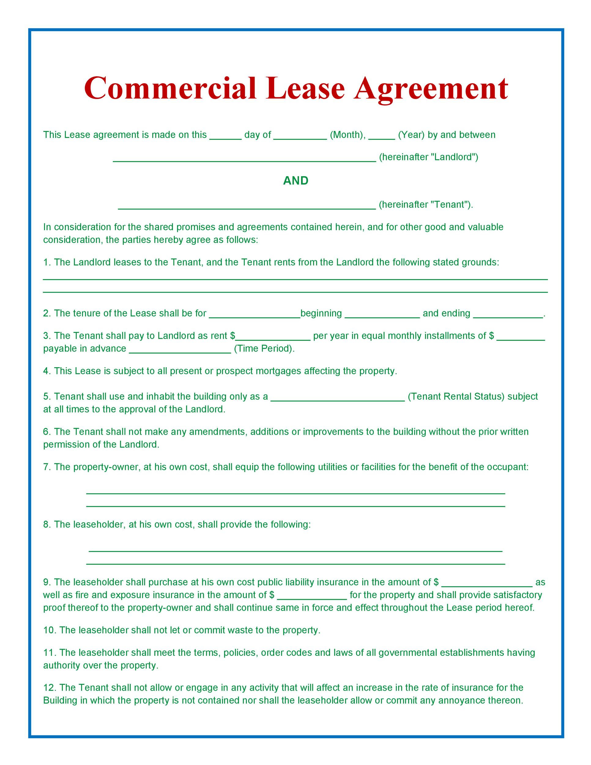Month To Month Rental Agreement Template Word South Africa PDF Template