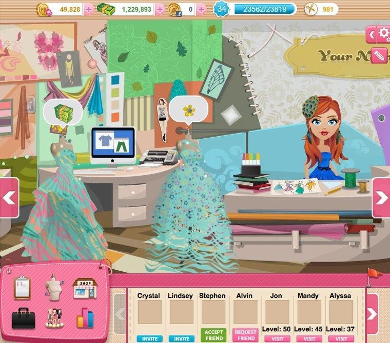 Fashion designer games online free for adults