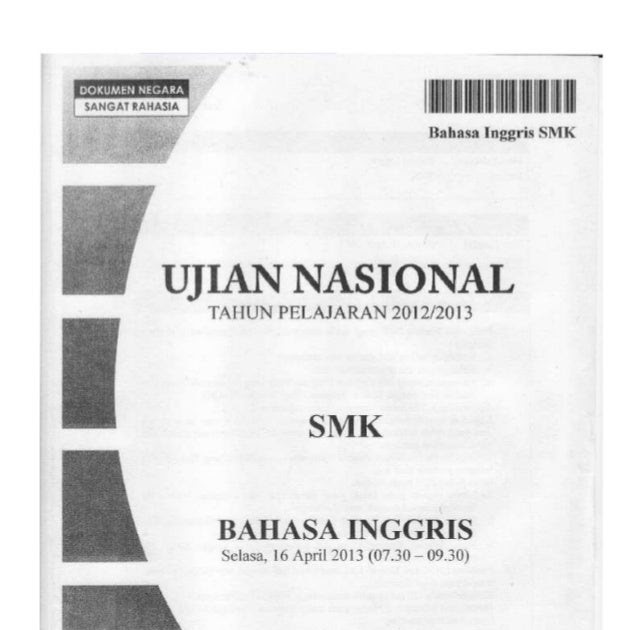 ❤ Download kunci jawaban un bahasa inggris smk 2014 paket 1 pictures