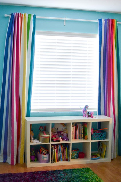 michael miller mighty stripe curtains