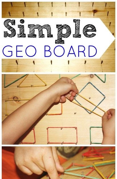 geo board simple DIY homemade - Jockey Of Banshee
