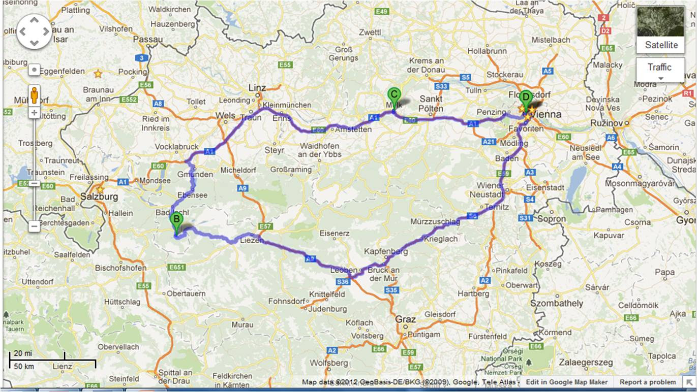 Hallstatt Mapa | MAPA