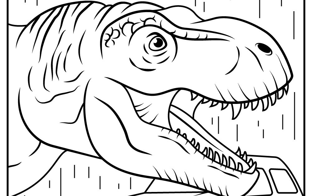 lego dinosaur coloring pages