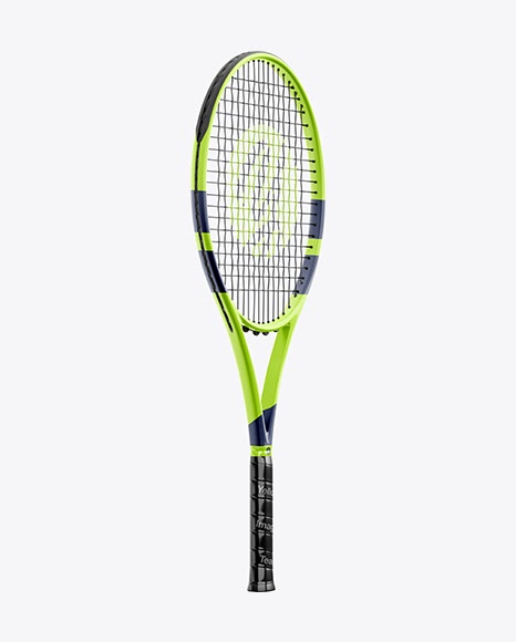 Download Tennis Racket Mockup - Half Side View PSD Template ...