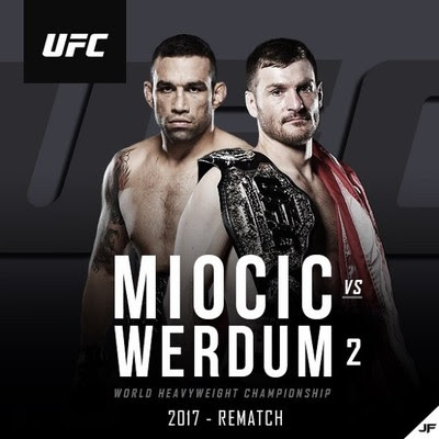 montagem Fabricio Werdum Stipe Miocic instagram (Foto: Reprodução/Instagram)
