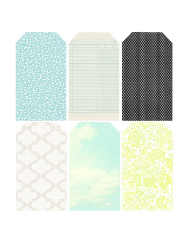 patterned tags PNG