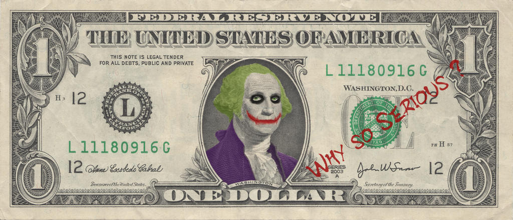One dollar Joker by Sim0503
