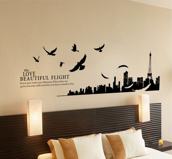 Best Removable Beautiful Flight Wall Stickers Decals Wall Art