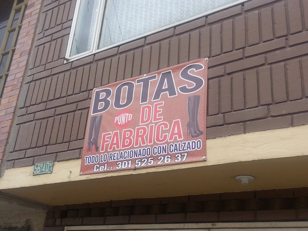 Botas Punto de Fabrica