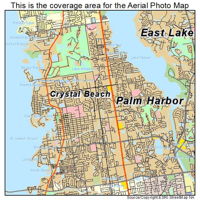 Where Is Palm Harbor Florida On The Map - Maps For You