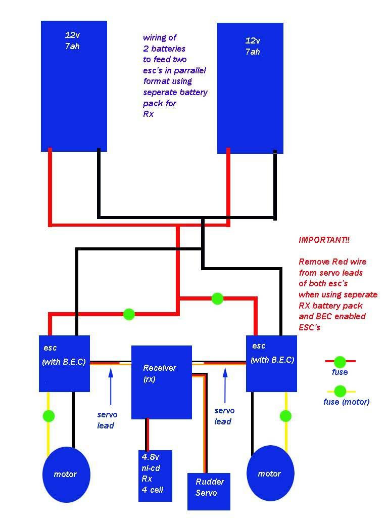 Esc Wiring : Emax Dshot Esc Wiring Diagram : Thus the red wire on the