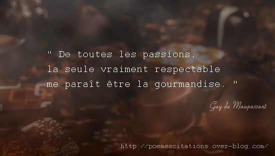 Citation Damour Gourmandise Best Citations D Amour