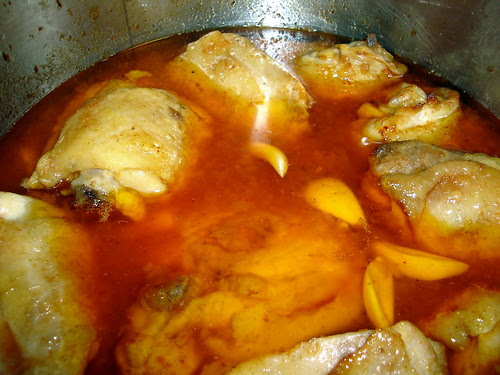 Peach Whiskey Chicken
