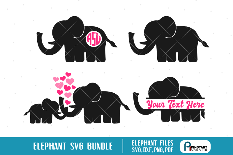 Download Free Elephant Svg Elephant Svg File Baby Elephant Svg Elephant Clip Art Crafter File PSD Mockup Templates