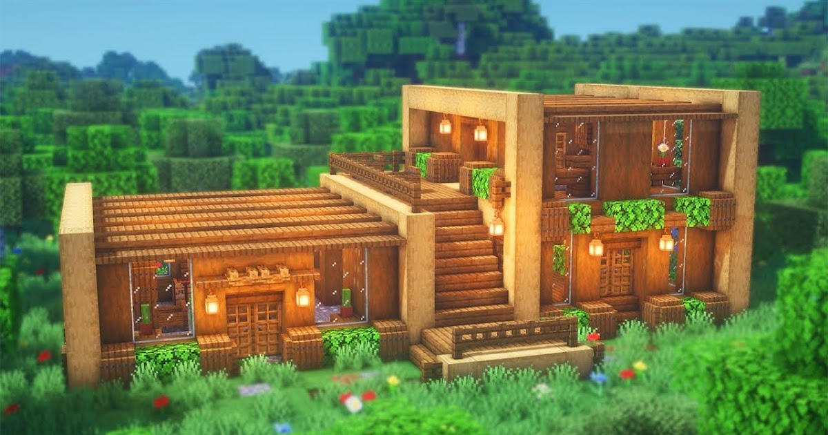 Minecraft Houses Tutorial - A1mostaddicted Minecraft Youtube Easy