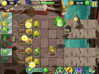 Screenshots of the Plants vs. zombies 2: it's about time for Android tablet, phone.