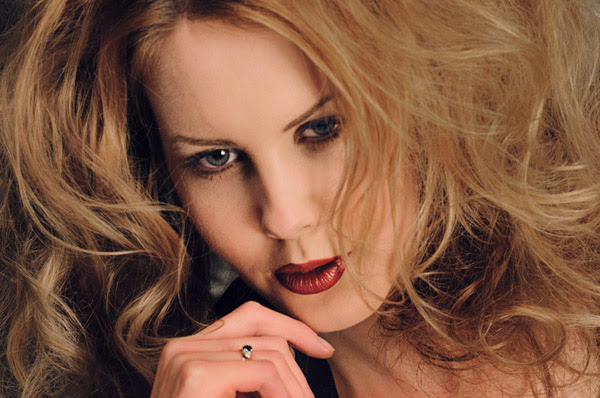 Modelling Portfolio, Studio Beauty Shot, hair out, Sophie S