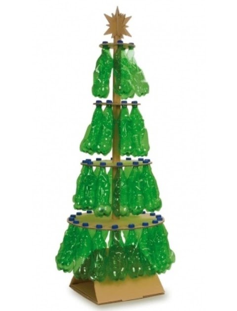  Pohon  Natal Dari  Botol  Sprite  Cara  Membuat  Pohon  Natal 