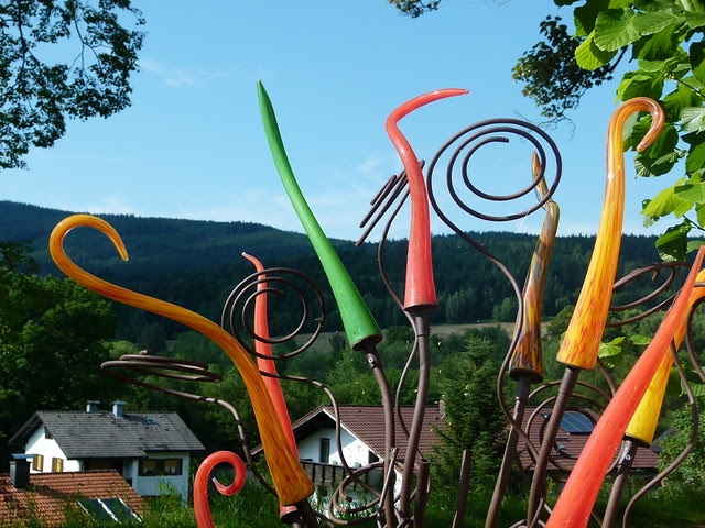 Glaskunst im bayerischen Wald