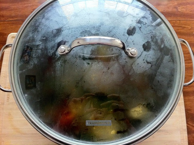 Sauteing Stock Ingredients, Covered