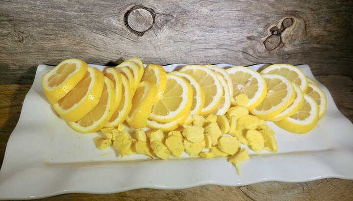 Lemon, ginger and honey cold anad flu remedy Photo 3