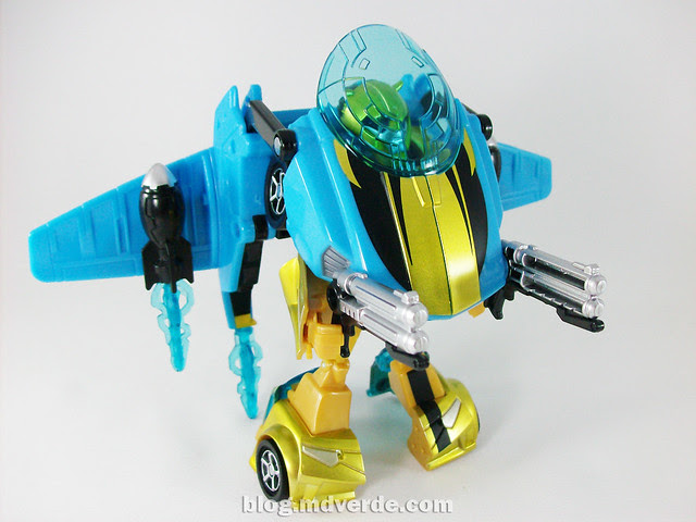 Transformers Jetpack Bumblebee Animated - modo robot con Jetpack