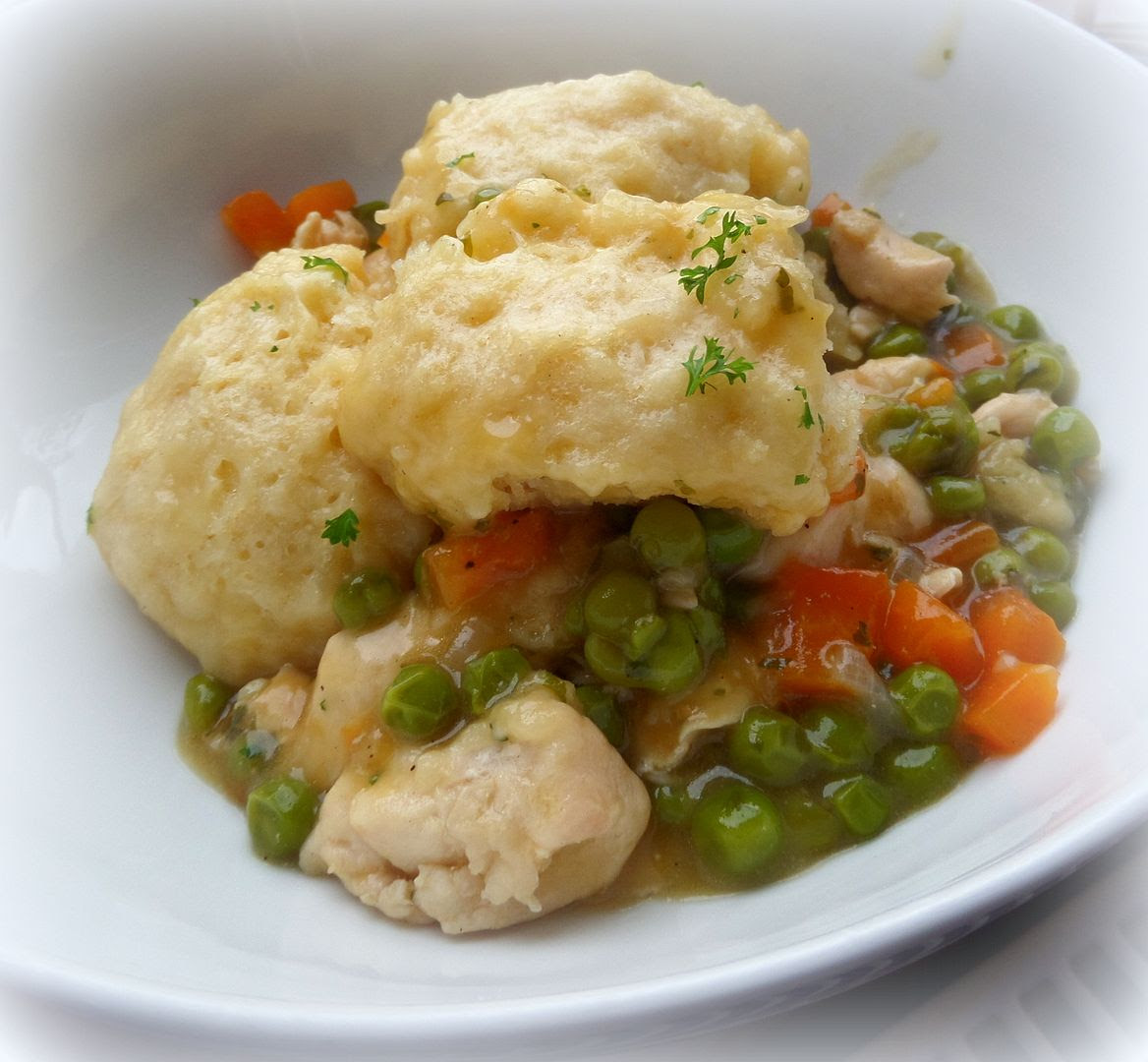 Chicken and Cheesy Dumplings Chicken and Cheesy Dumplings