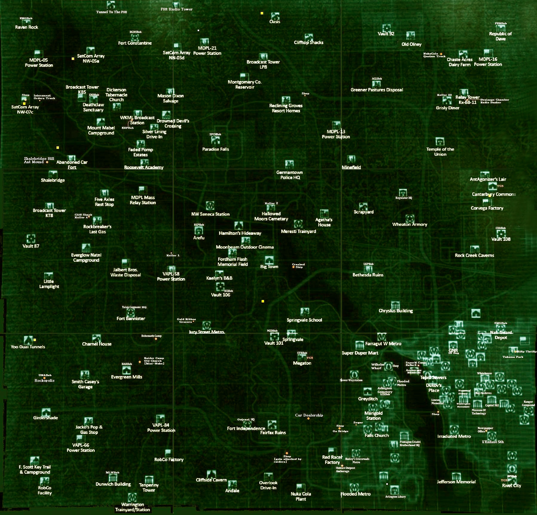 метки на карте fallout 4 фото 68