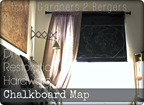 diy chalkboard map diy chalkboard map