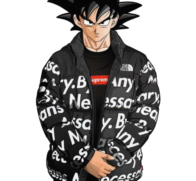 Drip Goku Transparent - k7off
