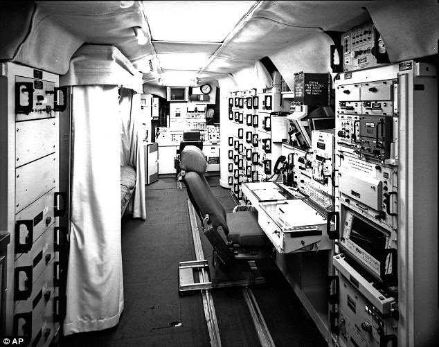 During the Cold War, the weapon of choice was nuclear missiles; today it's software, whether its used for attacking computer systems or targets in the real world, the expert says. The photo photo shows how the underground launch control capsule of Missile Alert Facility Quebec-01 appered when operationa
