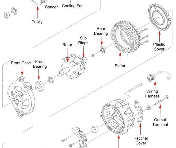 Marine Alternator Wiring Diagram Manual - 7