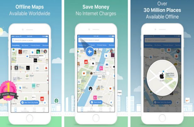 تطبيق citymaps لتوفير خريطة سفرك دون الحاجة للاتصال بالإنترنت