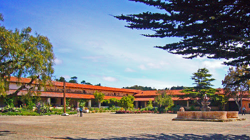 Carmel Mission Courtyard