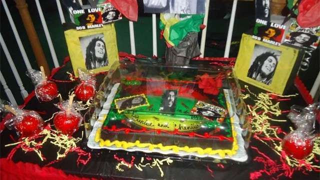 Ccizoepoetry Birthday Cake Happy Birthday Bob Marley Cake