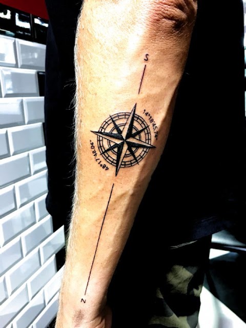 men simple arm forearm tattoo designs