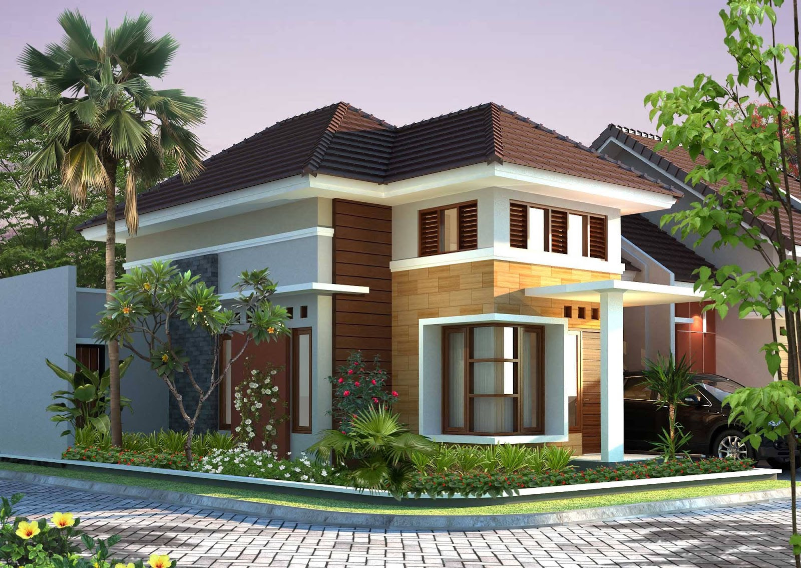 Desain Rumah Minimalis Leter U