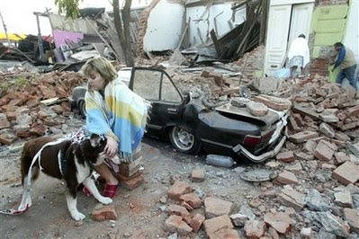 APTOPIX Chile Earthquake