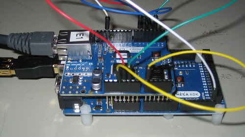 Arduino Mega ADK with Ethernet Shield