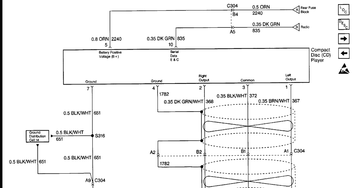 2000 Cadillac Deville Radio Wiring Diagram - Drivenheisenberg