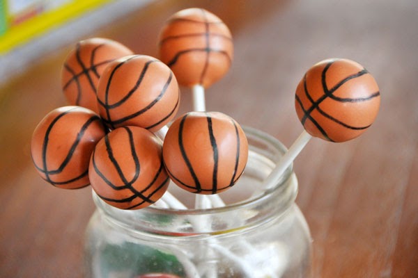 How To Make Basketball Cake Pops