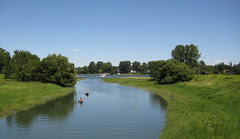 Parc de Boucherville, Chenal la Passe from the bridge Parc de Boucherville, Chenal la Passe from the bridge