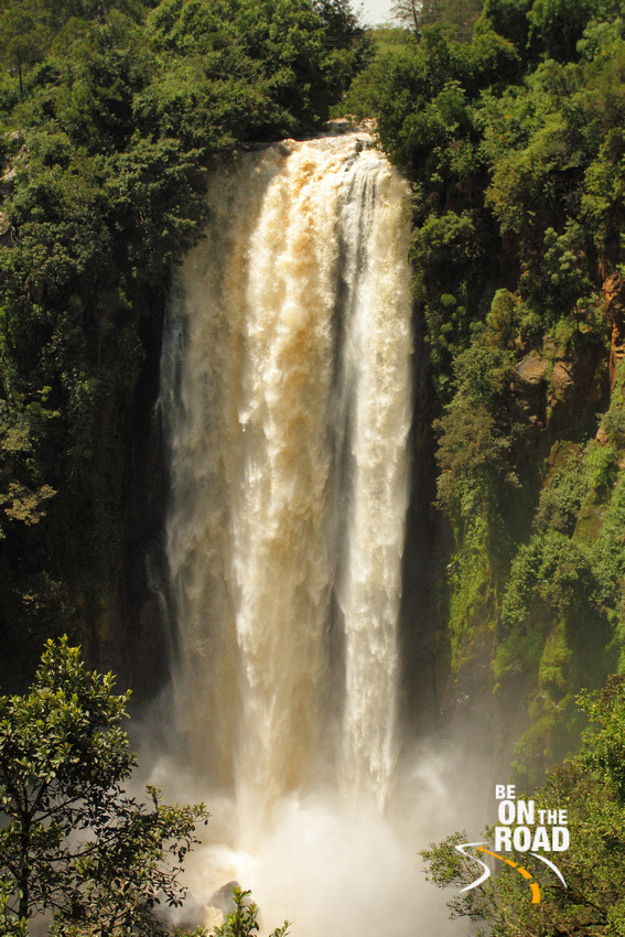 The 243 feet Thomson's Falls at Nyahururu, Kenya