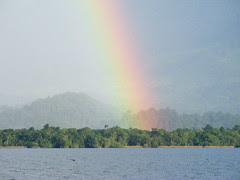 Rainbow over El Golfete - DSCF2611
