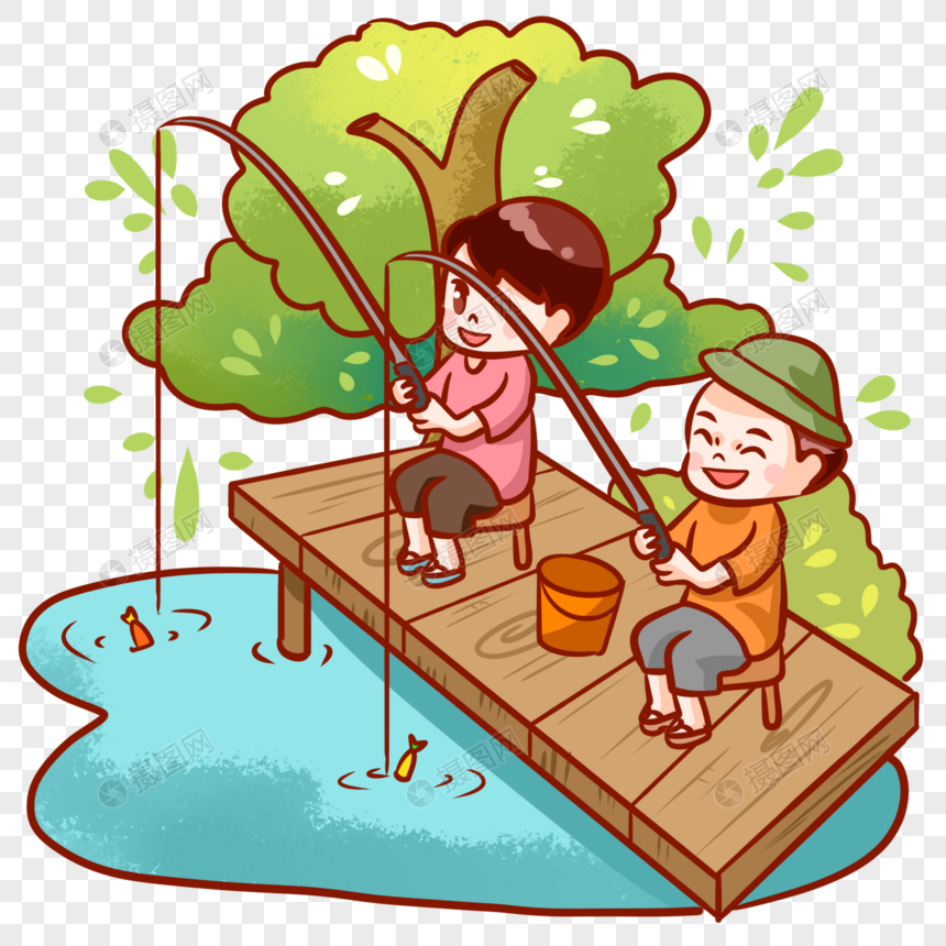 Fantastis 30 Gambar Kartun Sedang Mancing Gambar Kartun Ku