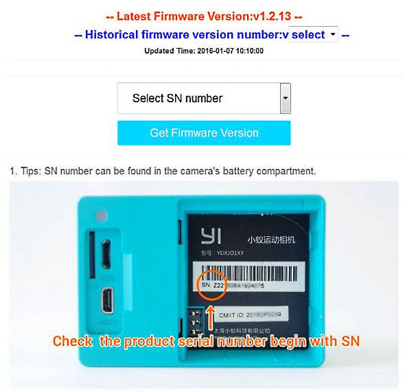 Download Firmware Xiaomi Yi - FIRMDOW